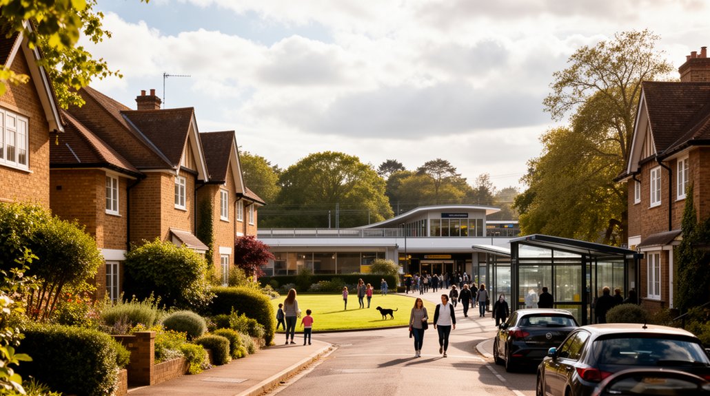 amersham offers spacious fast connections