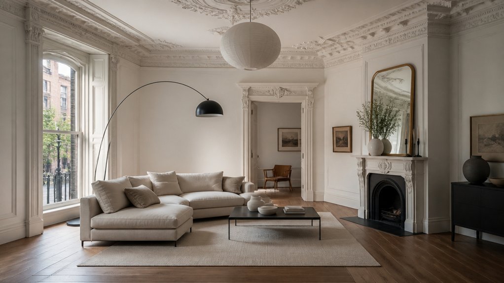 balance victorian and modern styles
