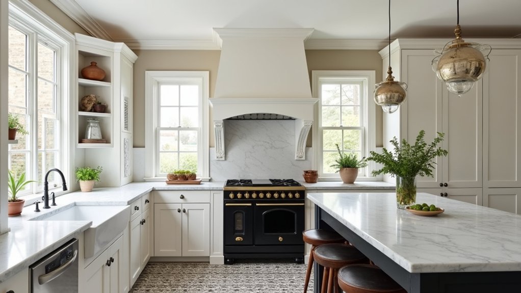 blending modern victorian styles