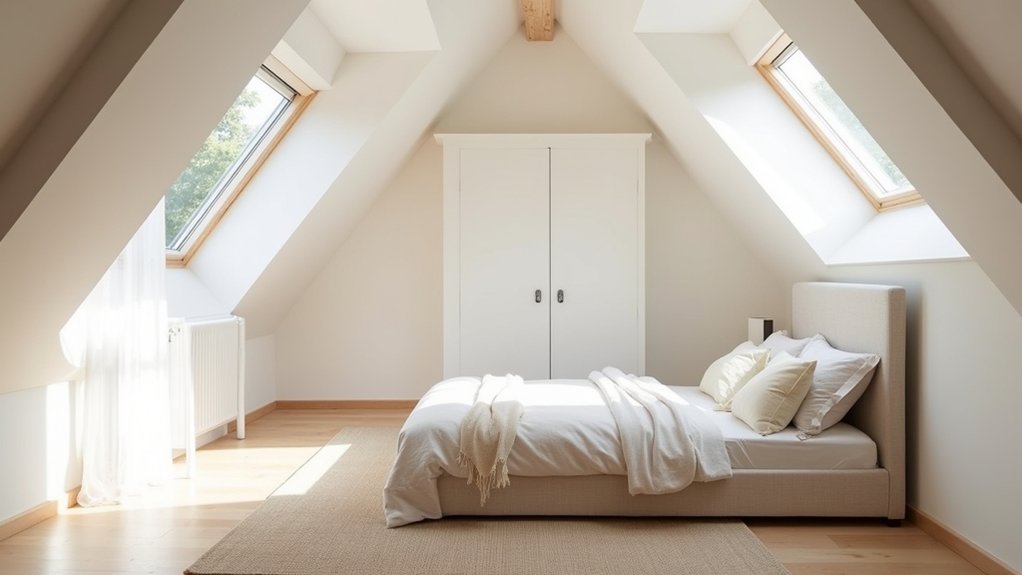 bright airy loft transformation