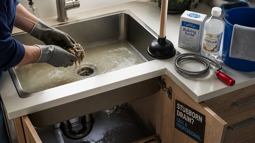 call a professional plumber