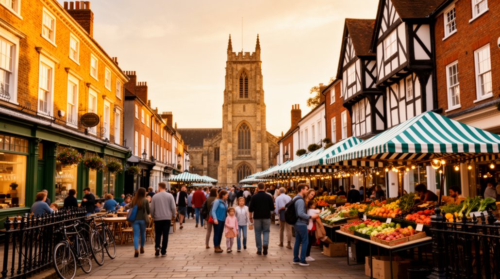 charming market town demand