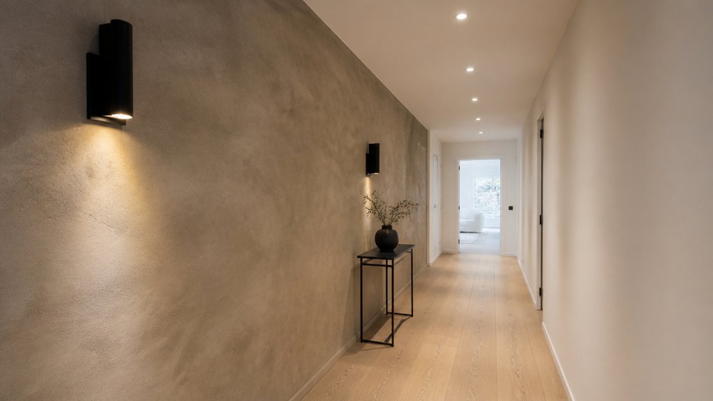 choose focal hallway wall thoughtfully
