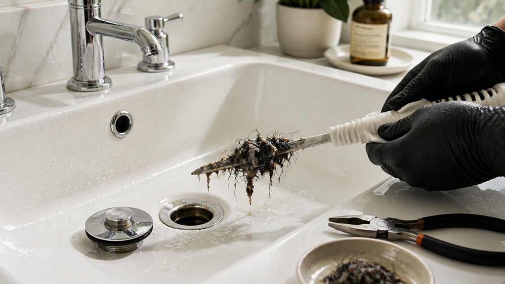 clear hair soap buildup