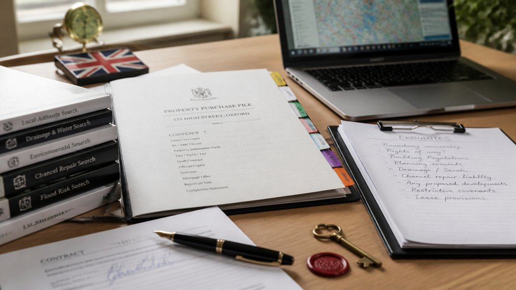conveyancing process and checks
