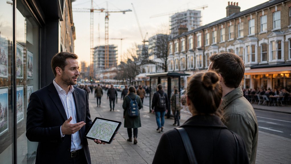 demand in commuter neighborhoods