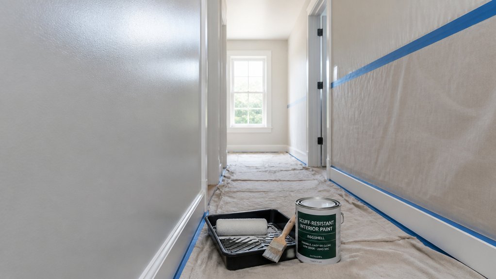 durable wipeable hallway paint