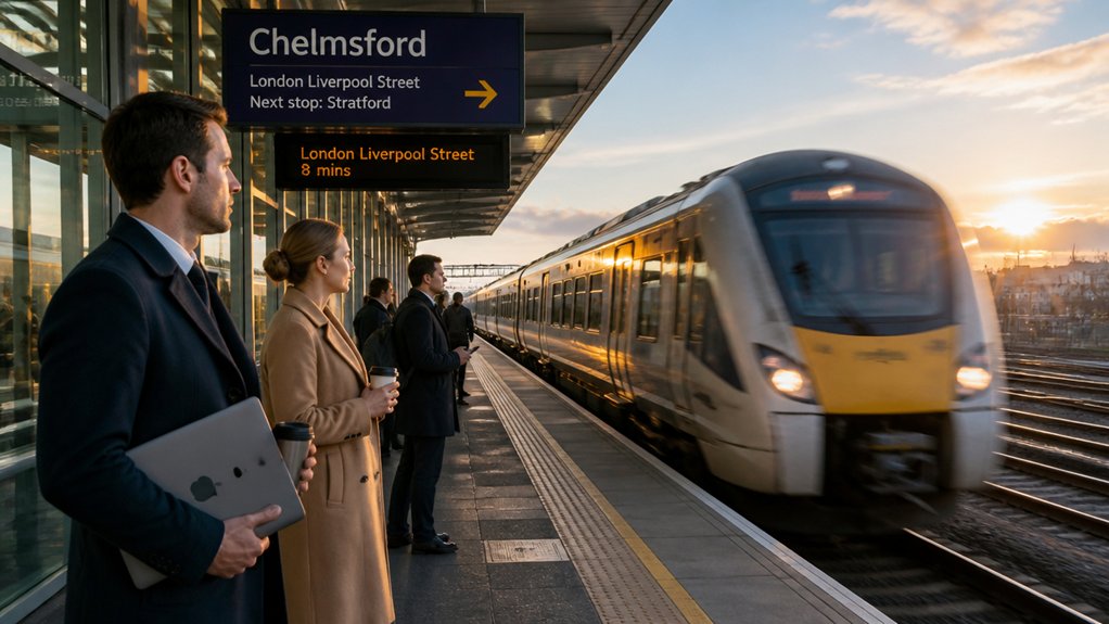 fast reliable chelmsford commute