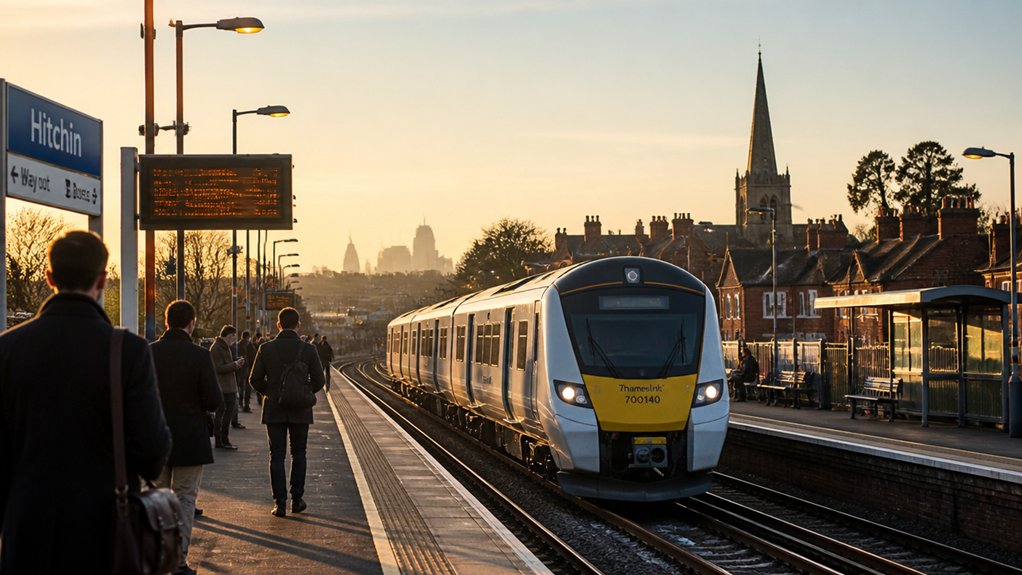 hitchin to london commute
