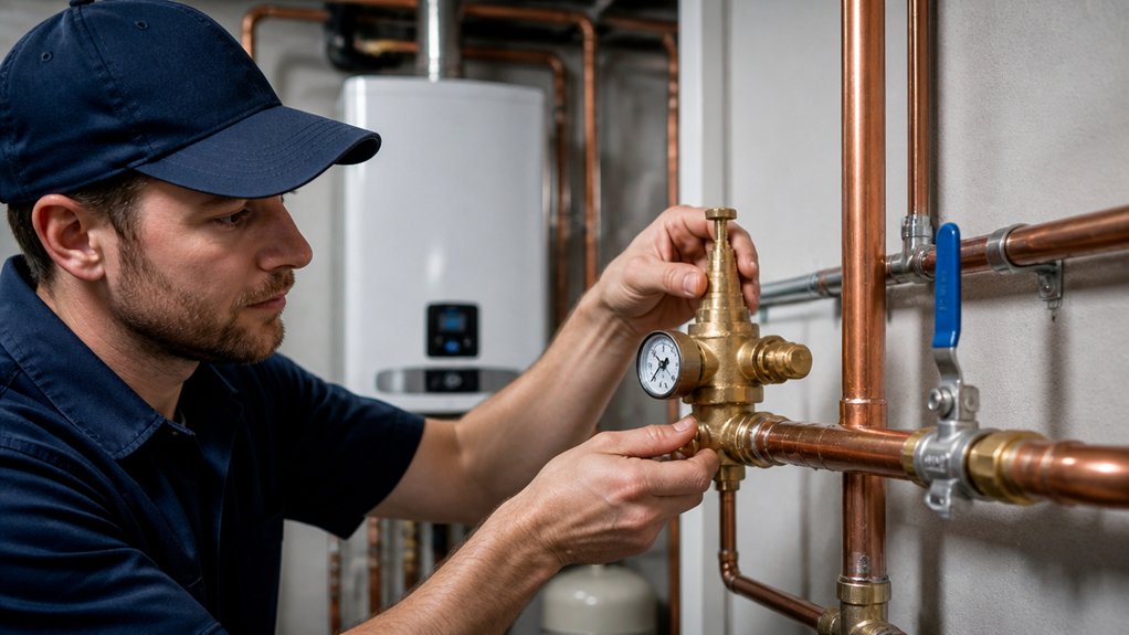 home water pressure regulation