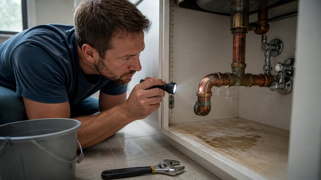 initial plumbing troubleshooting steps