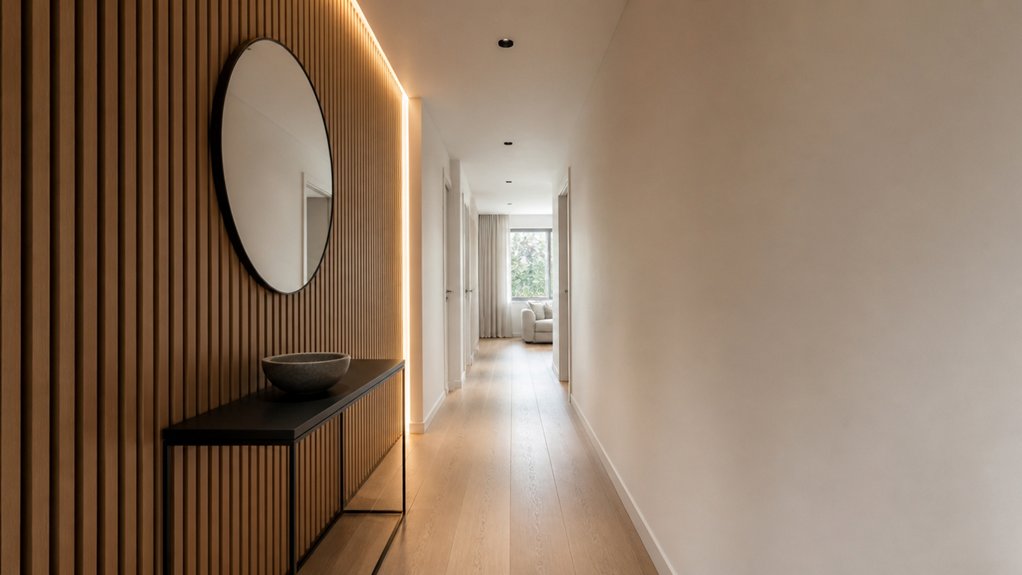 layered lighting sleek decor