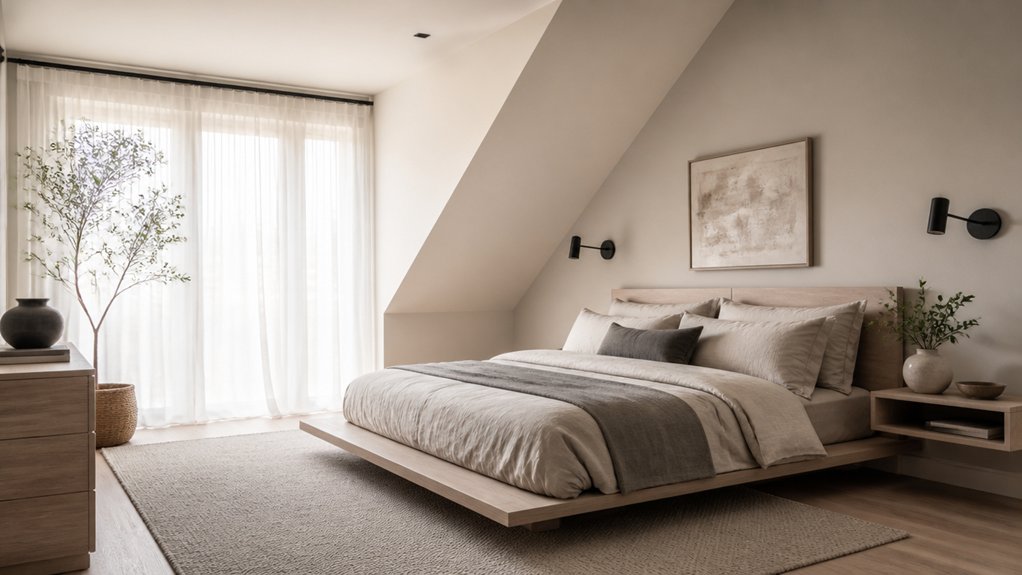 minimalist loft bedroom furniture