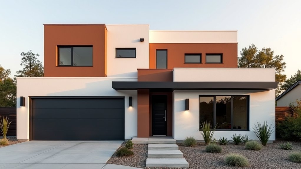 modern exterior color transformation