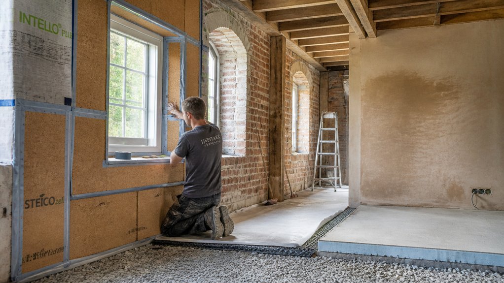 moisture safe insulation and sealing