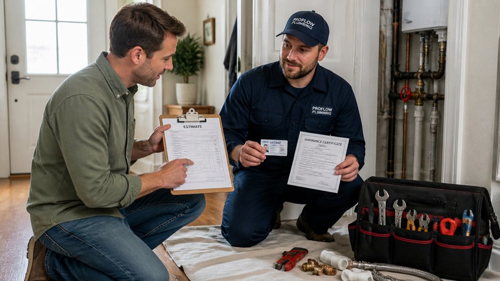 pre job questions for plumbers