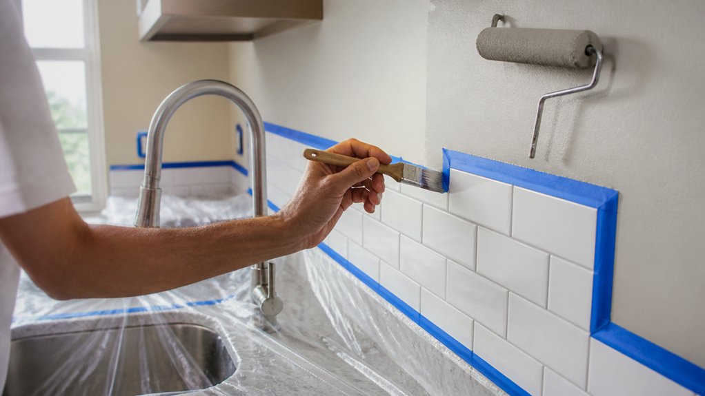 precise painter s tape application
