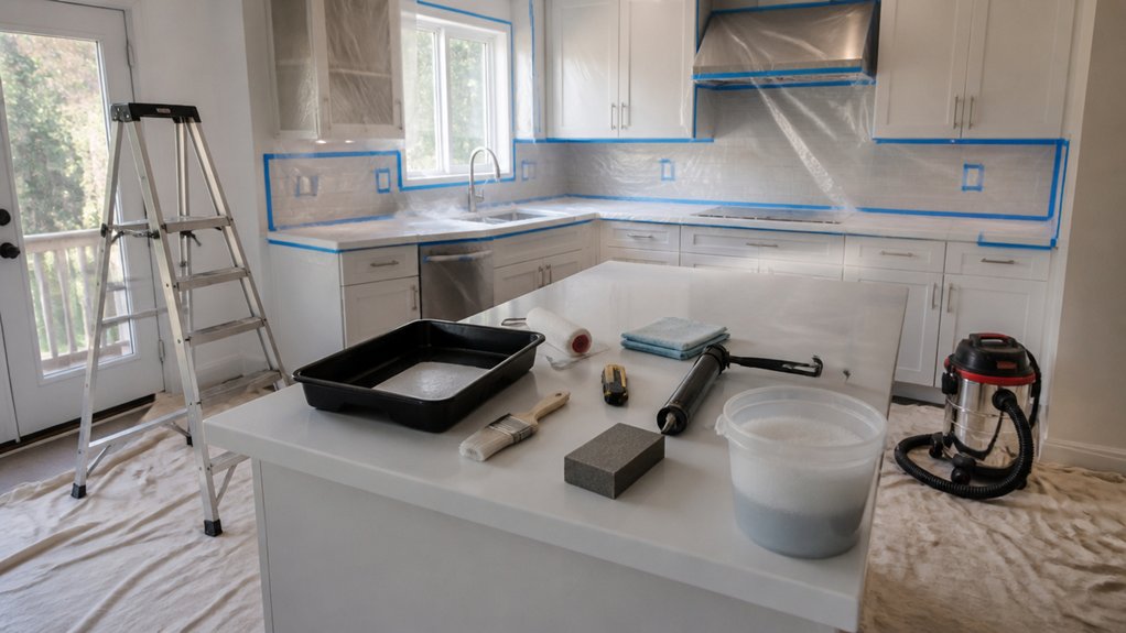 prepare tools and workspace