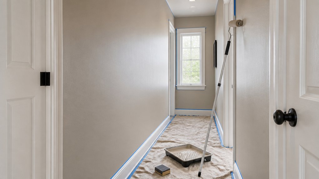 quick hallway painting tips