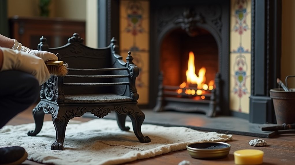 restoring and showcasing fireplaces