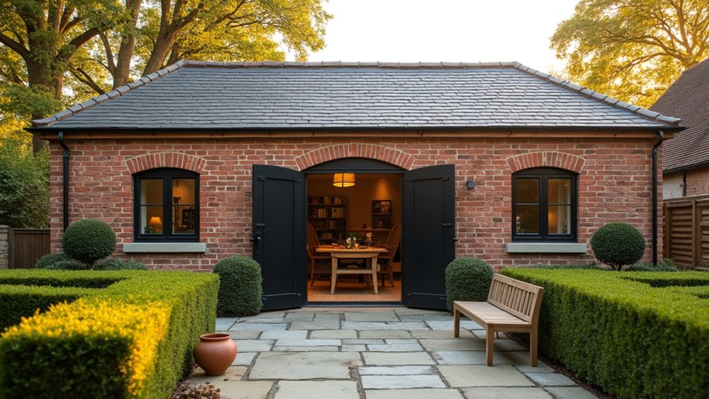 revamping georgian outbuilding
