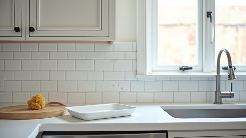 revitalized kitchen with durable paint