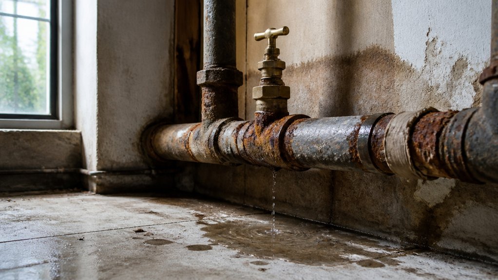 signs of plumbing deterioration