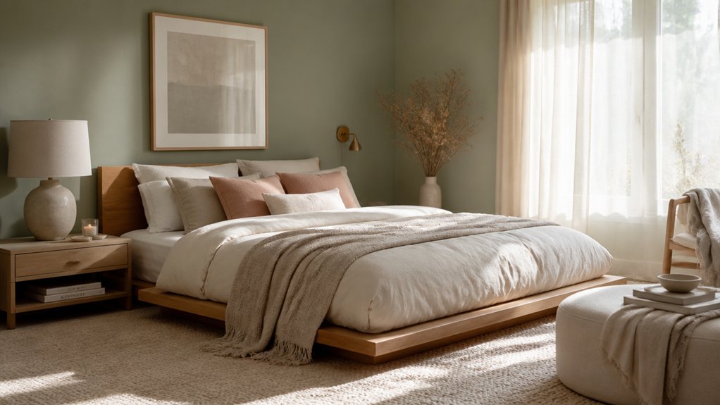 soft muted harmonious hues