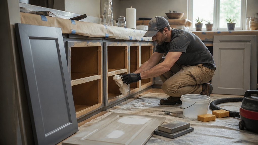 thorough surface preparation ensures durability