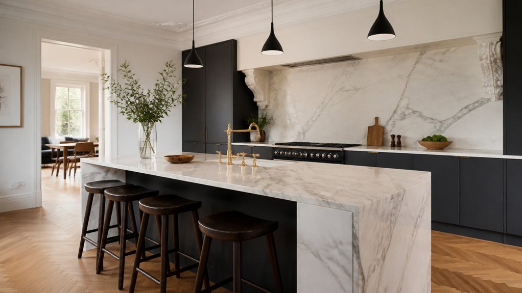 unified victorian kitchen design