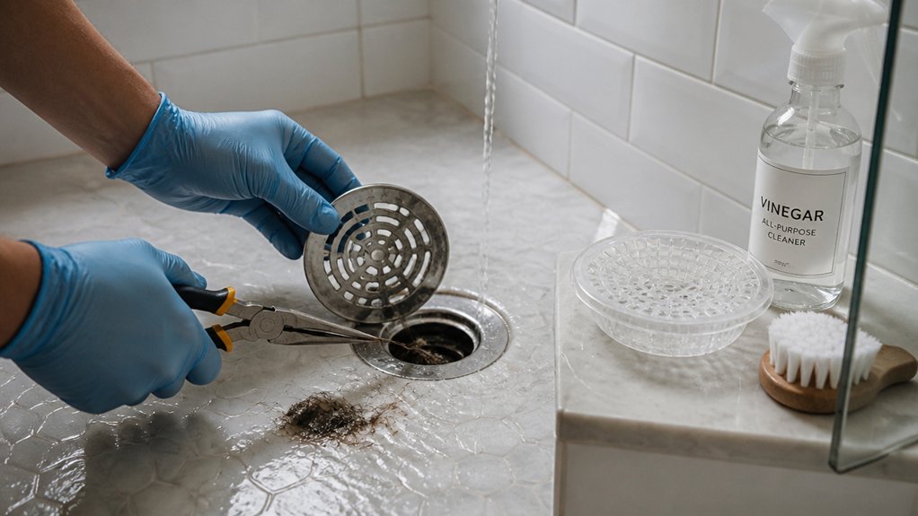 use hair catcher regularly
