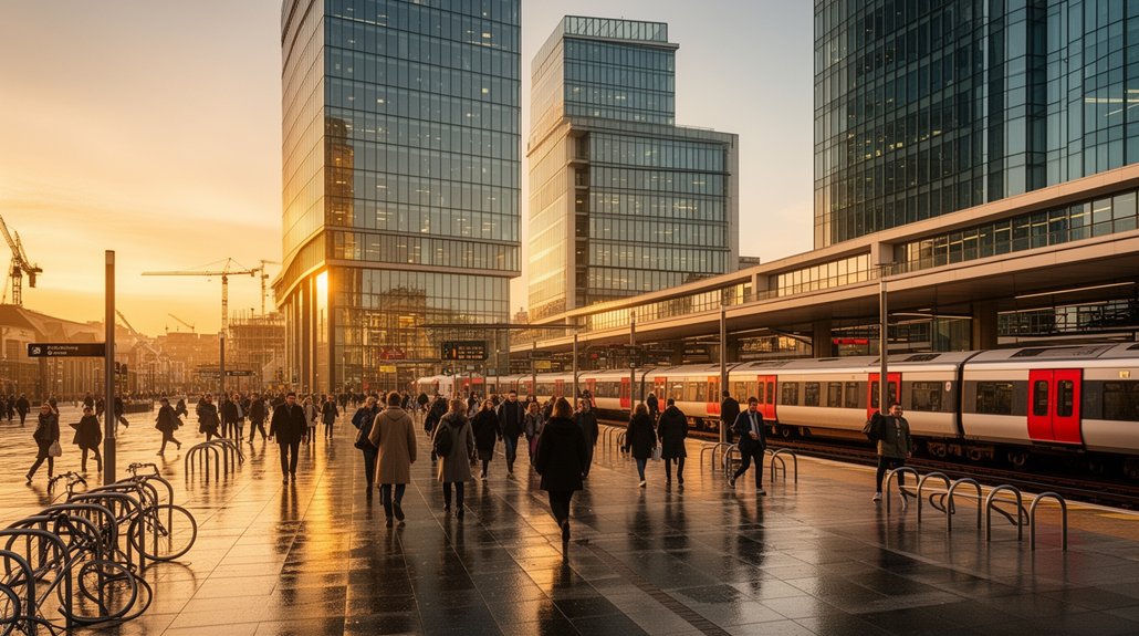 woking becomes commuter hub