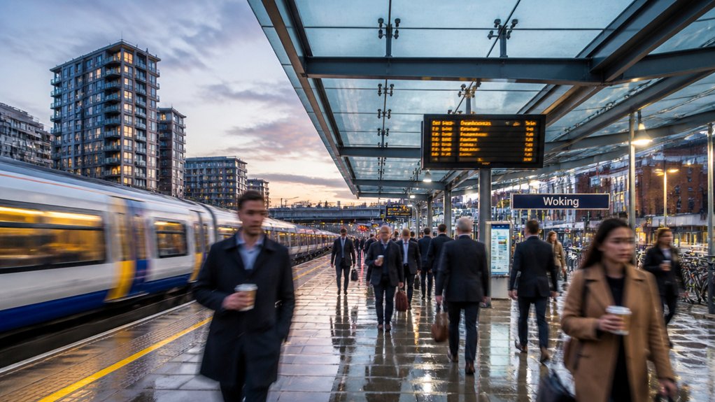 woking london train timings